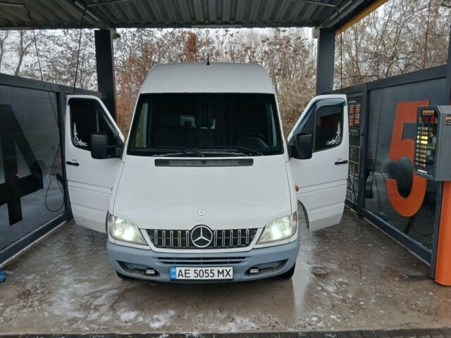 Білий Мерседес Sprinter, об'ємом двигуна 2.7 л та пробігом 425 тис. км за 10000 $, фото 12 на Automoto.ua