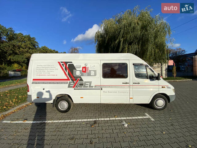 Белый Мерседес Sprinter, объемом двигателя 2.7 л и пробегом 309 тыс. км за 9200 $, фото 10 на Automoto.ua