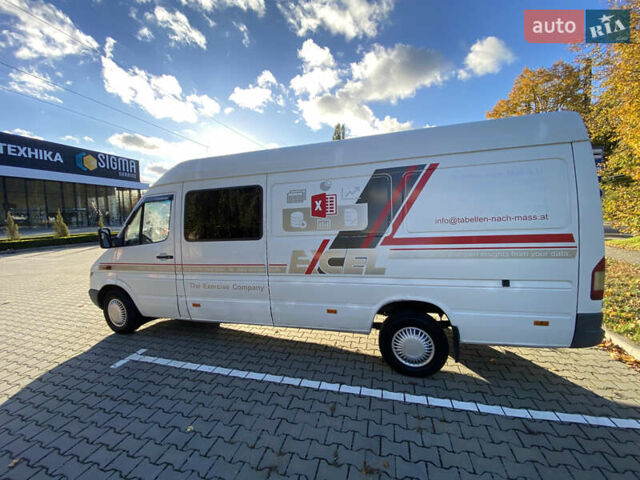 Белый Мерседес Sprinter, объемом двигателя 2.7 л и пробегом 309 тыс. км за 9200 $, фото 12 на Automoto.ua