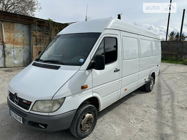 Білий Мерседес Sprinter, об'ємом двигуна 2.15 л та пробігом 450 тис. км за 11000 $, фото 13 на Automoto.ua