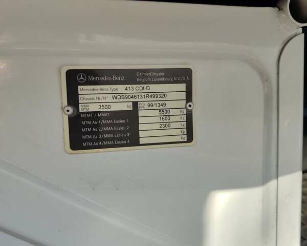 Белый Мерседес Sprinter, объемом двигателя 2.15 л и пробегом 109 тыс. км за 14999 $, фото 9 на Automoto.ua