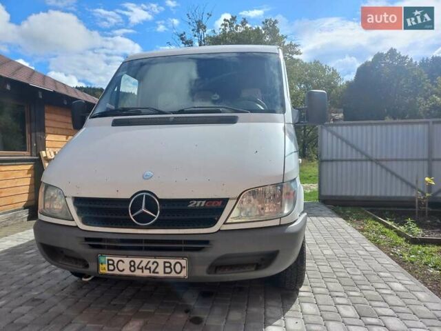 Білий Мерседес Sprinter, об'ємом двигуна 2.2 л та пробігом 436 тис. км за 5000 $, фото 1 на Automoto.ua