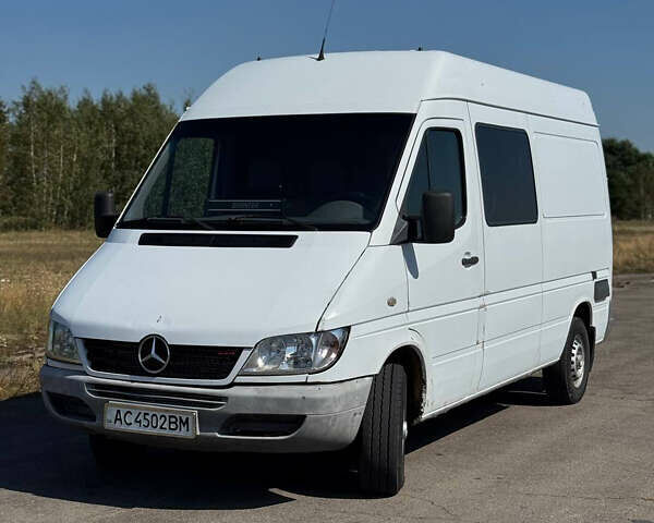 Білий Мерседес Sprinter, об'ємом двигуна 2.7 л та пробігом 655 тис. км за 7800 $, фото 9 на Automoto.ua