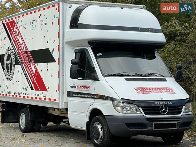 Белый Мерседес Sprinter, объемом двигателя 2.7 л и пробегом 430 тыс. км за 13500 $, фото 34 на Automoto.ua