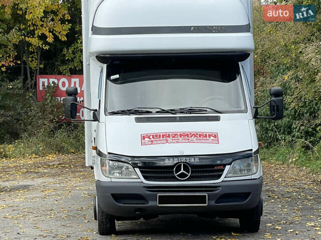 Белый Мерседес Sprinter, объемом двигателя 2.7 л и пробегом 430 тыс. км за 13500 $, фото 32 на Automoto.ua