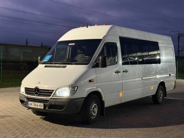 Білий Мерседес Sprinter, об'ємом двигуна 2.2 л та пробігом 670 тис. км за 9500 $, фото 2 на Automoto.ua