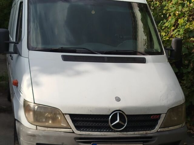 Білий Мерседес Sprinter, об'ємом двигуна 2.1 л та пробігом 431 тис. км за 8700 $, фото 1 на Automoto.ua