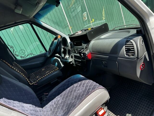 Белый Мерседес Sprinter, объемом двигателя 2.7 л и пробегом 273 тыс. км за 19500 $, фото 6 на Automoto.ua