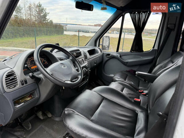 Белый Мерседес Sprinter, объемом двигателя 2.2 л и пробегом 200 тыс. км за 6750 $, фото 19 на Automoto.ua