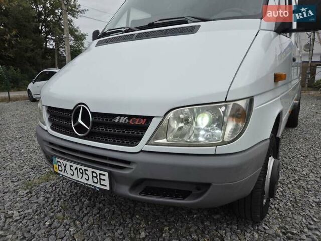 Белый Мерседес Sprinter, объемом двигателя 2.7 л и пробегом 350 тыс. км за 19800 $, фото 14 на Automoto.ua