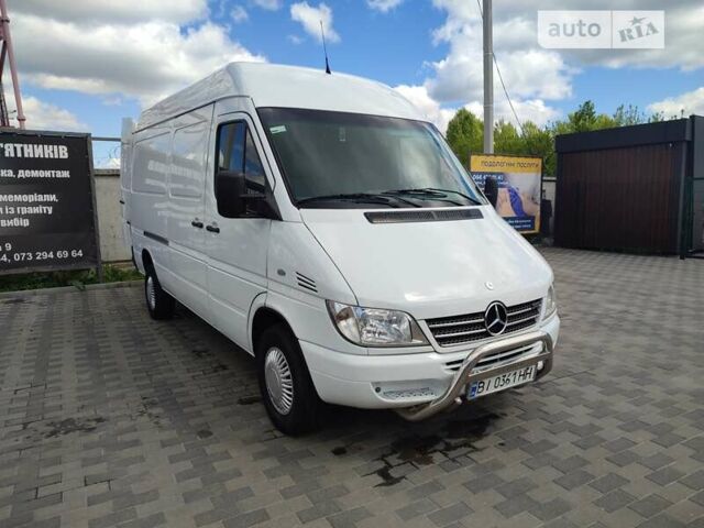 Белый Мерседес Sprinter, объемом двигателя 2.15 л и пробегом 223 тыс. км за 9800 $, фото 48 на Automoto.ua