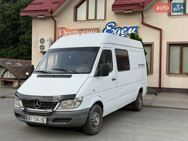 Белый Мерседес Sprinter, объемом двигателя 2.2 л и пробегом 480 тыс. км за 7250 $, фото 6 на Automoto.ua