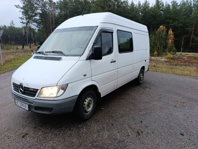 Білий Мерседес Sprinter, об'ємом двигуна 2.2 л та пробігом 330 тис. км за 7150 $, фото 1 на Automoto.ua