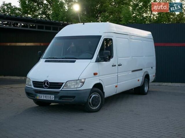 Білий Мерседес Sprinter, об'ємом двигуна 2.2 л та пробігом 490 тис. км за 12500 $, фото 8 на Automoto.ua