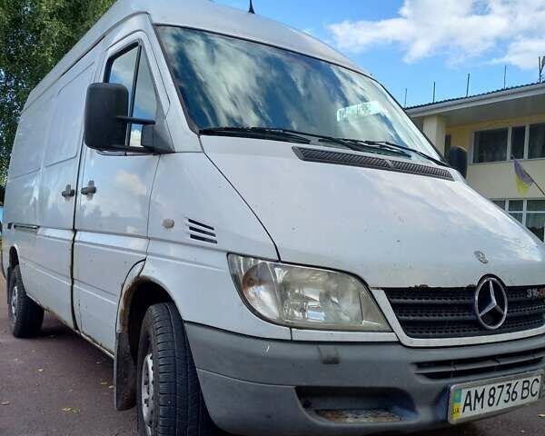 Білий Мерседес Sprinter, об'ємом двигуна 2.7 л та пробігом 694 тис. км за 8700 $, фото 7 на Automoto.ua