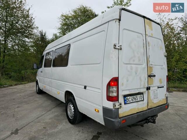 Белый Мерседес Sprinter, объемом двигателя 2.1 л и пробегом 656 тыс. км за 6500 $, фото 11 на Automoto.ua