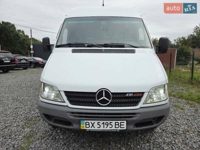 Белый Мерседес Sprinter, объемом двигателя 2.7 л и пробегом 350 тыс. км за 19800 $, фото 11 на Automoto.ua
