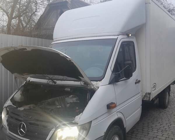 Белый Мерседес Sprinter, объемом двигателя 2.7 л и пробегом 510 тыс. км за 12500 $, фото 21 на Automoto.ua
