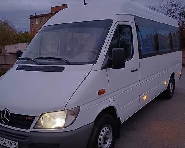 Білий Мерседес Sprinter, об'ємом двигуна 2.2 л та пробігом 350 тис. км за 12300 $, фото 9 на Automoto.ua
