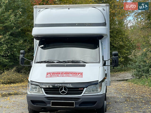 Белый Мерседес Sprinter, объемом двигателя 2.7 л и пробегом 430 тыс. км за 13500 $, фото 30 на Automoto.ua