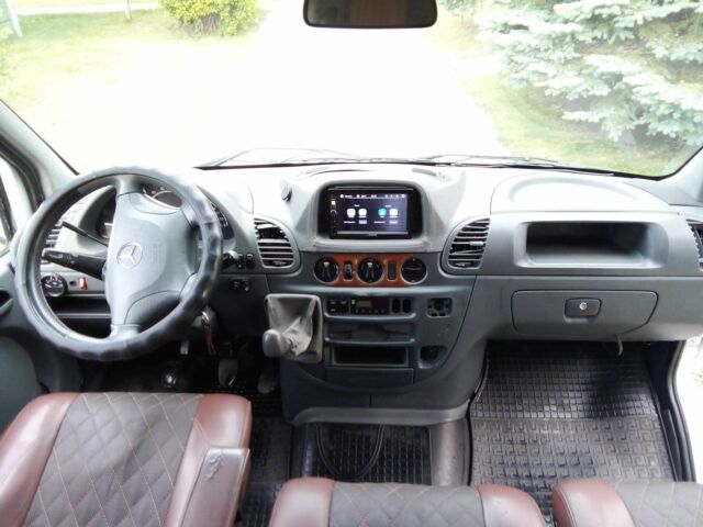 Белый Мерседес Sprinter, объемом двигателя 2.2 л и пробегом 463 тыс. км за 7600 $, фото 13 на Automoto.ua
