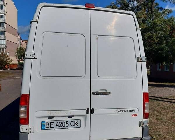 Белый Мерседес Sprinter, объемом двигателя 2.7 л и пробегом 5 тыс. км за 9000 $, фото 23 на Automoto.ua