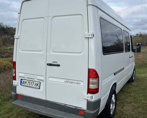 Белый Мерседес Sprinter, объемом двигателя 2.1 л и пробегом 225 тыс. км за 11950 $, фото 8 на Automoto.ua