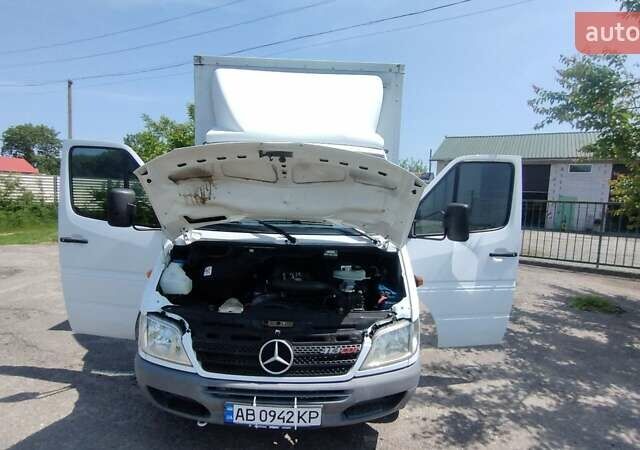 Белый Мерседес Sprinter, объемом двигателя 2.2 л и пробегом 473 тыс. км за 12900 $, фото 21 на Automoto.ua