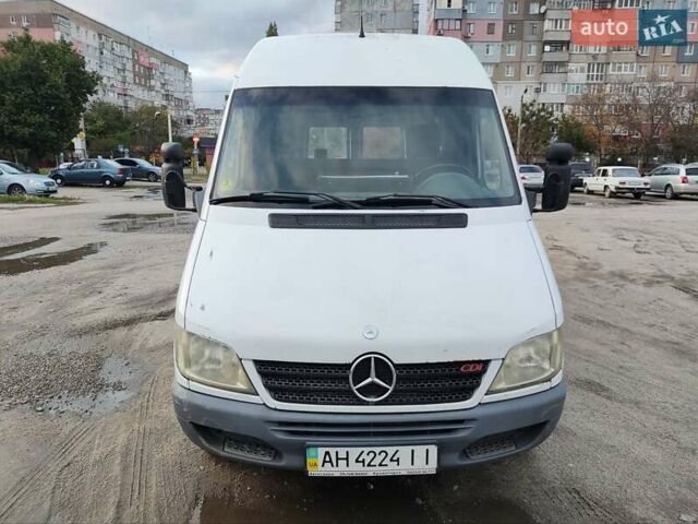 Білий Мерседес Sprinter, об'ємом двигуна 2.15 л та пробігом 280 тис. км за 7000 $, фото 1 на Automoto.ua