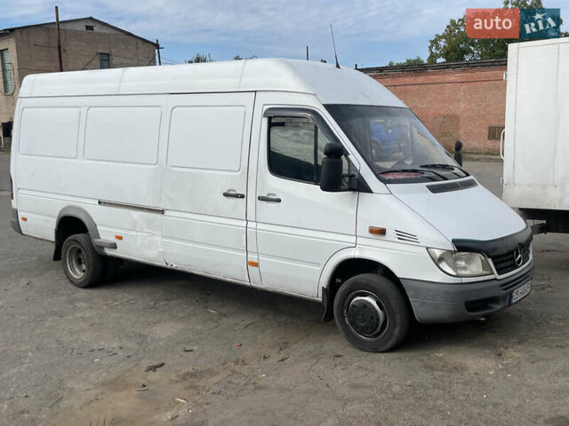 Білий Мерседес Sprinter, об'ємом двигуна 2.69 л та пробігом 591 тис. км за 13600 $, фото 2 на Automoto.ua
