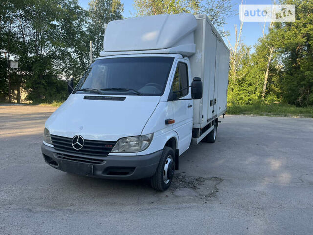 Білий Мерседес Sprinter, об'ємом двигуна 2.2 л та пробігом 360 тис. км за 13800 $, фото 2 на Automoto.ua