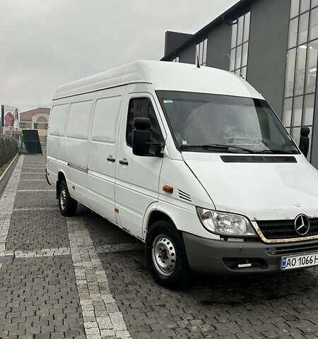 Белый Мерседес Sprinter, объемом двигателя 2.1 л и пробегом 1 тыс. км за 8000 $, фото 1 на Automoto.ua