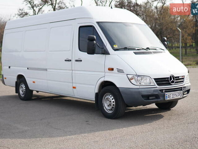 Белый Мерседес Sprinter, объемом двигателя 2.1 л и пробегом 480 тыс. км за 13500 $, фото 4 на Automoto.ua