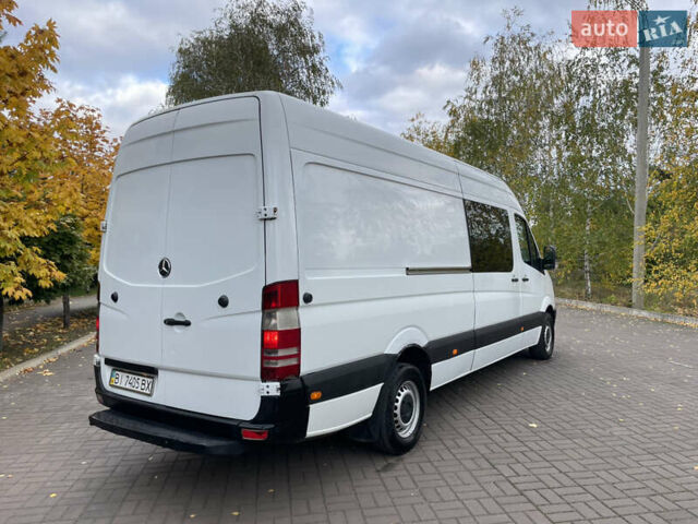 Белый Мерседес Sprinter, объемом двигателя 2.2 л и пробегом 350 тыс. км за 10999 $, фото 5 на Automoto.ua