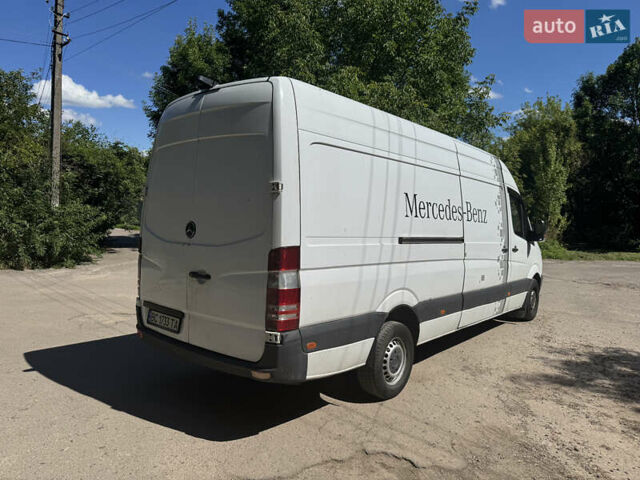 Белый Мерседес Sprinter, объемом двигателя 2.1 л и пробегом 637 тыс. км за 10500 $, фото 1 на Automoto.ua