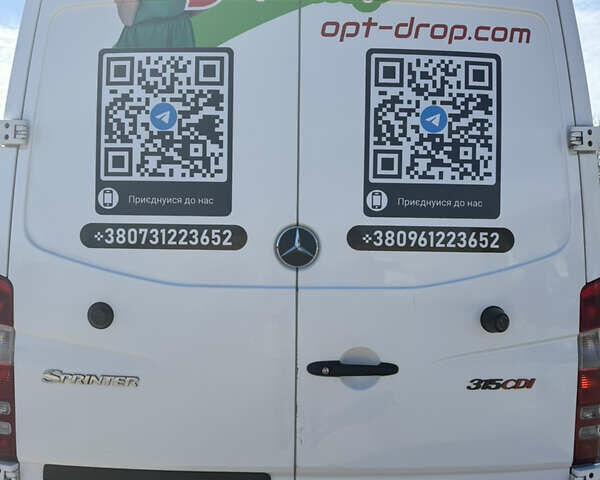 Белый Мерседес Sprinter, объемом двигателя 2.1 л и пробегом 472 тыс. км за 11500 $, фото 10 на Automoto.ua