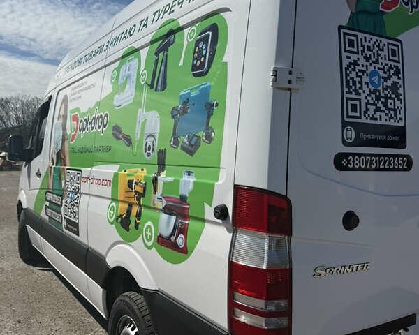 Белый Мерседес Sprinter, объемом двигателя 2.1 л и пробегом 472 тыс. км за 11500 $, фото 7 на Automoto.ua
