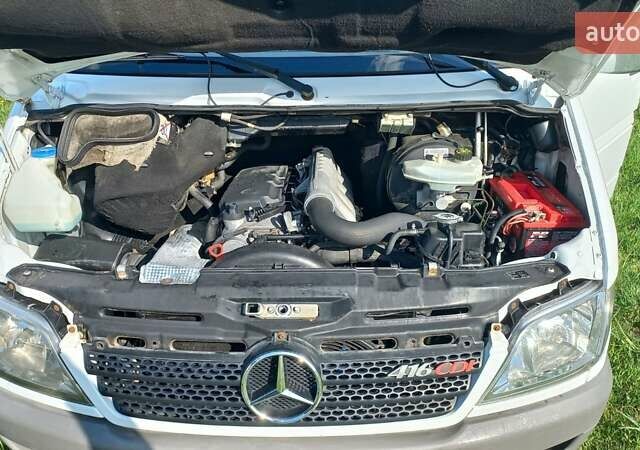 Белый Мерседес Sprinter, объемом двигателя 2.7 л и пробегом 385 тыс. км за 21500 $, фото 29 на Automoto.ua