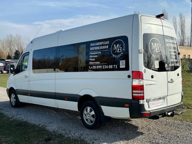 Белый Мерседес Sprinter, объемом двигателя 2.2 л и пробегом 929 тыс. км за 13500 $, фото 4 на Automoto.ua