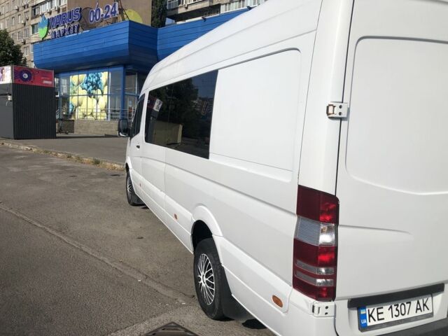 Белый Мерседес Sprinter, объемом двигателя 3 л и пробегом 640 тыс. км за 17500 $, фото 6 на Automoto.ua