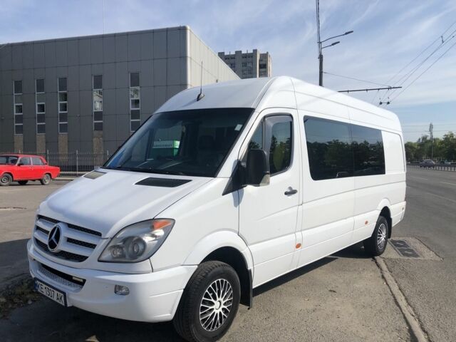 Белый Мерседес Sprinter, объемом двигателя 3 л и пробегом 640 тыс. км за 17500 $, фото 3 на Automoto.ua