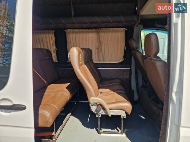 Белый Мерседес Sprinter, объемом двигателя 2.9 л и пробегом 465 тыс. км за 15999 $, фото 13 на Automoto.ua