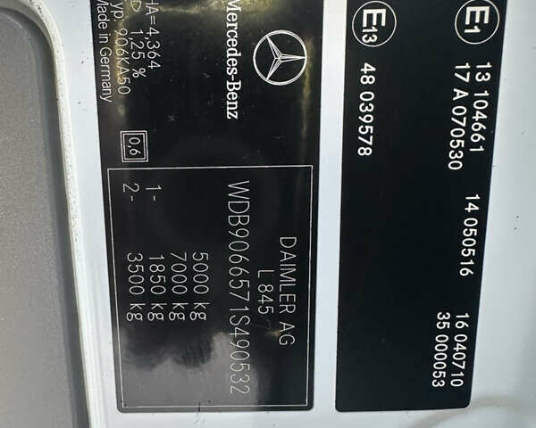 Білий Мерседес Sprinter, об'ємом двигуна 2.2 л та пробігом 317 тис. км за 18700 $, фото 18 на Automoto.ua