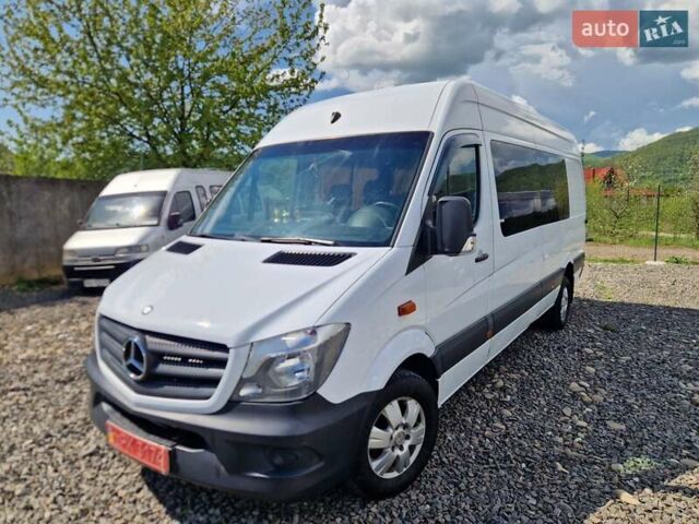 Белый Мерседес Sprinter, объемом двигателя 2.9 л и пробегом 465 тыс. км за 15999 $, фото 1 на Automoto.ua