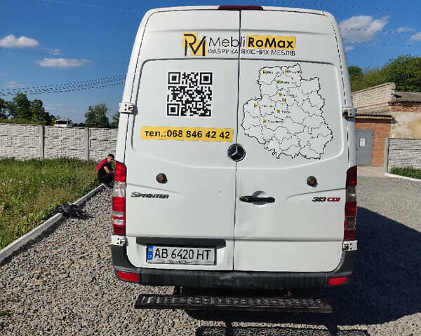 Білий Мерседес Sprinter, об'ємом двигуна 2.14 л та пробігом 425 тис. км за 12500 $, фото 4 на Automoto.ua