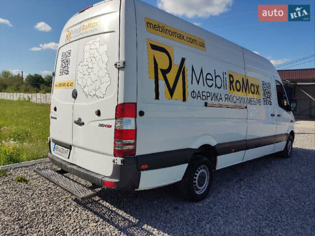 Білий Мерседес Sprinter, об'ємом двигуна 2.14 л та пробігом 425 тис. км за 12500 $, фото 3 на Automoto.ua