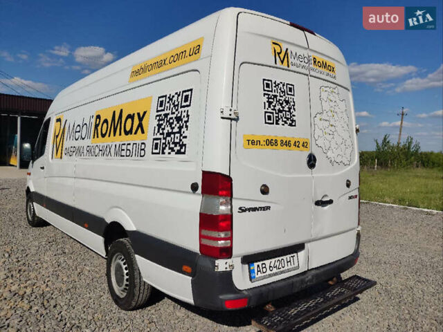 Білий Мерседес Sprinter, об'ємом двигуна 2.14 л та пробігом 425 тис. км за 12500 $, фото 6 на Automoto.ua