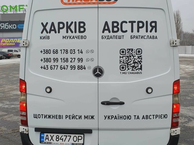 Белый Мерседес Sprinter, объемом двигателя 2.1 л и пробегом 330 тыс. км за 27500 $, фото 10 на Automoto.ua