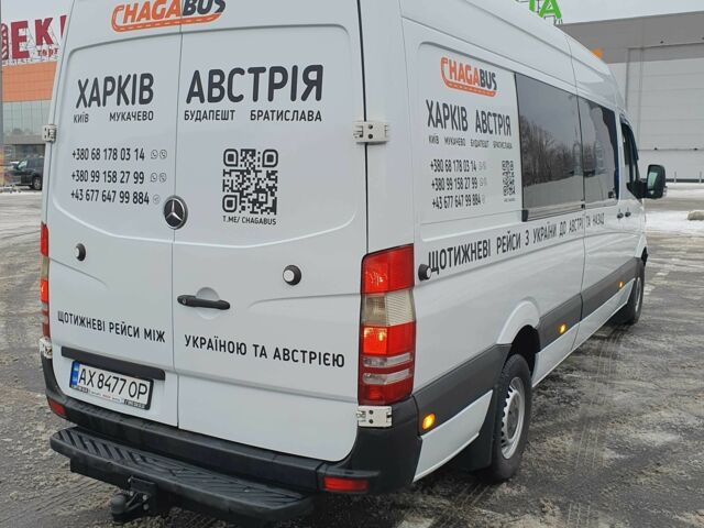 Белый Мерседес Sprinter, объемом двигателя 2.1 л и пробегом 330 тыс. км за 27500 $, фото 9 на Automoto.ua