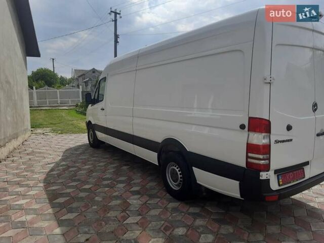 Белый Мерседес Sprinter, объемом двигателя 3 л и пробегом 380 тыс. км за 18500 $, фото 4 на Automoto.ua